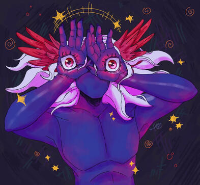 OC belongs to wormy.sauce on instagram