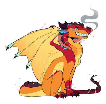 Character belongs to Wings of Fire book series Character belongs to Wings of Fire book series