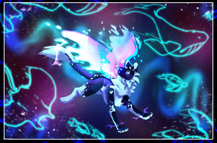 OC belongs to astralsoulace on insta